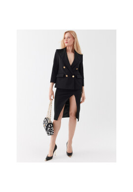 Elisabetta Franchi Сако GI-059-32E2-V550 Черен Regular Fit - Pepit.bg
