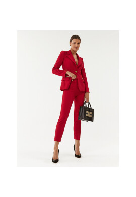 Elisabetta Franchi Сако GI-065-36E2-V500 Червен Regular Fit - Pepit.bg