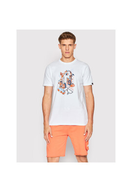 Ellesse Тишърт Headphone SHN14899 Бял Regular Fit - Pepit.bg