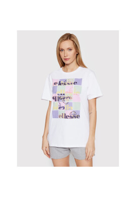 Ellesse Тишърт Square SGM14628 Бял Relaxed Fit - Pepit.bg