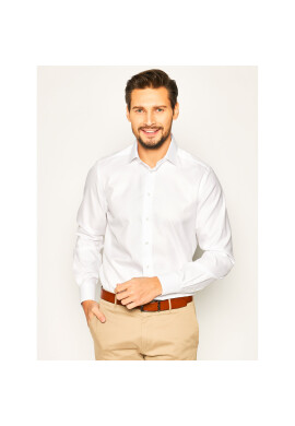 Emanuel Berg Риза Crown MCR37 Бял Modern Fit - Pepit.bg