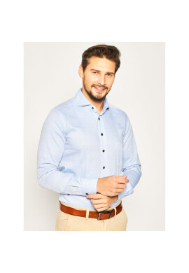 Emanuel Berg Риза Harvard PEB47815 Син Slim Fit - Pepit.bg