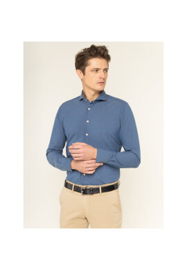 Emanuel Berg Риза Hv-Harvard PEB45771 Син Slim Fit - Pepit.bg