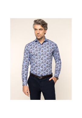 Emanuel Berg Риза Hv-Harvard PEB46480 Син Slim Fit - Pepit.bg