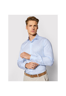 Emanuel Berg Риза HV37 Син Slim Fit - Pepit.bg