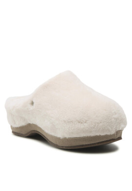 EMU Australia Пантофи Nahn Teddy Wool W12800 Бял - Pepit.bg