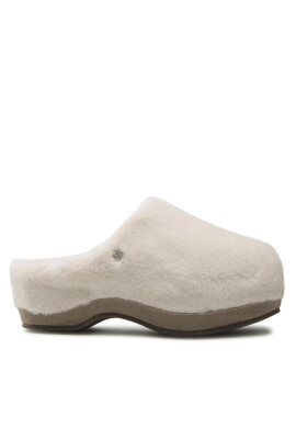 EMU Australia Пантофи Nahn Teddy Wool W12800 Бял - Pepit.bg