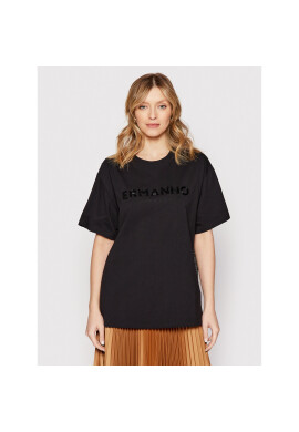 Ermanno Firenze Блуза D40EL003E56 Черен Relaxed Fit - Pepit.bg
