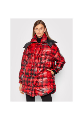 Ermanno Firenze Пухено яке PN011SUP Червен Regular Fit - Pepit.bg