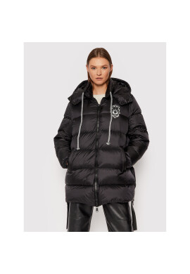Ermanno Firenze Пухено яке PN04VIN Черен Regular Fit - Pepit.bg