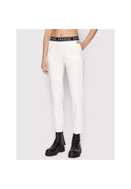 Ermanno Firenze Текстилни панталони D40EP004E26 Бял Slim Fit - Pepit.bg