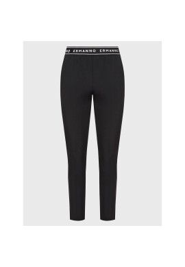 Ermanno Firenze Текстилни панталони D42EP042E47 Черен Regular Fit - Pepit.bg