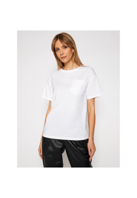 Ermanno Firenze Тишърт Chest Pocket TS11JCO Бял Regular Fit - Pepit.bg
