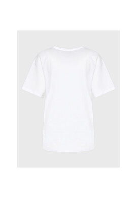 Ermanno Firenze Тишърт D42EL036EK8 Бял Regular Fit - Pepit.bg