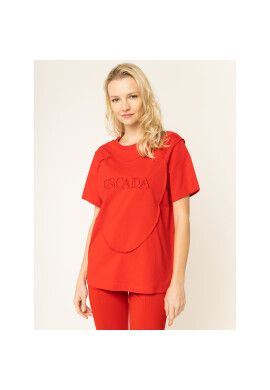 Escada Sport Тишърт RITA ORA Eherz 5032171 Червен Regular Fit - Pepit.bg