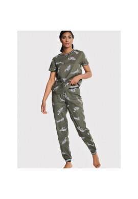 Esotiq Пижама Eula 38635 Зелен Relaxed Fit - Pepit.bg
