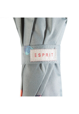 Esprit Чадър Long Ac In Love 53298 Сив - Pepit.bg