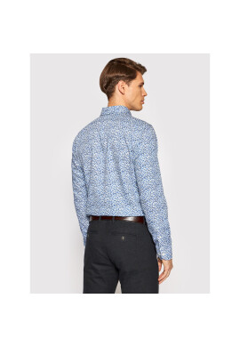 Eton Риза 100003096 Син Slim Fit - Pepit.bg