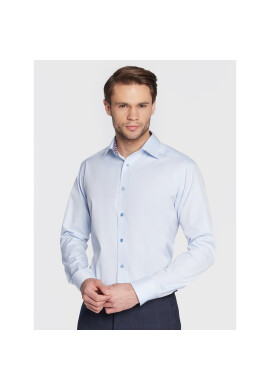 Eton Риза 100004052 Син Slim Fit - Pepit.bg