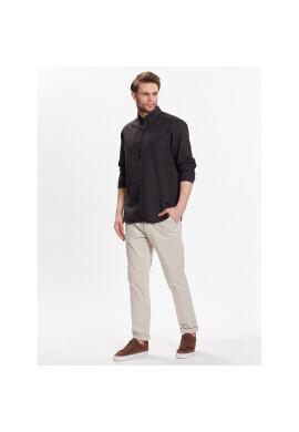Eton Риза 100004200 Черен Slim Fit - Pepit.bg