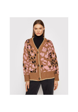 Femi Stories Кардиган Lenti Кафяв Oversize - Pepit.bg