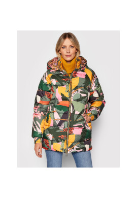 Femi Stories Пухено яке Daphne Зелен Oversize - Pepit.bg