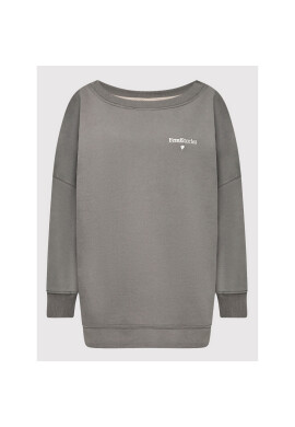 Femi Stories Суитшърт Ria Сив Oversize - Pepit.bg