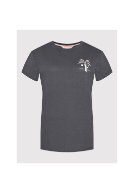 Femi Stories Тишърт Loose Сив Regular Fit - Pepit.bg