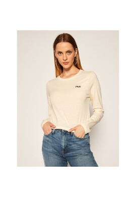 Fila Блуза Eaven Cropped Long Sleeve 687602 Бежов Regular Fit - Pepit.bg