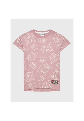 Fila Ежедневна рокля Tom & Jerry Tarija FAK0114 Розов Regular Fit - Pepit.bg