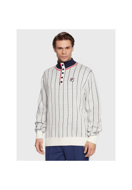 Fila Пуловер Zanjan FAM0171 Бял Regular Fit - Pepit.bg