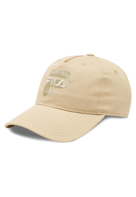 Fila Шапка с козирка Barnaul 5 Panel Cap With Elevated Basic Logo FCU0086 Бежов - Pepit.bg