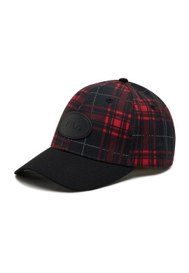 Fila Шапка с козирка Check Aop 6 Panel 686164 Черен - Pepit.bg