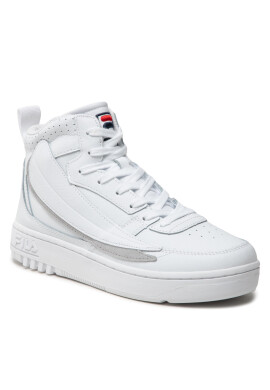 Fila Сникърси Fxventuno L Logo Mid FFM0020.10004 Бял - Pepit.bg