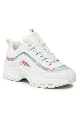 Fila Сникърси Strada A Kids FFK0016.13227 Бял - Pepit.bg
