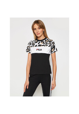 Fila Тишърт Anokia Aop Blocked 688789 Черен Regular Fit - Pepit.bg