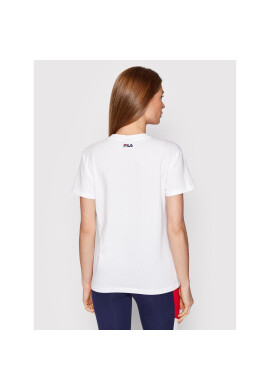 Fila Тишърт Berisso FAW0097 Бял Regular Fit - Pepit.bg