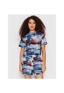 Fila Тишърт Cesena AOP FAW0084 Син Regular Fit - Pepit.bg