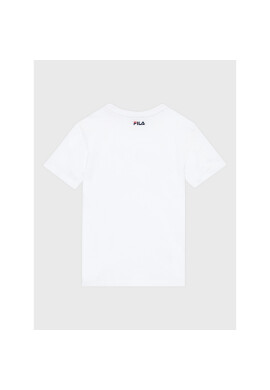 Fila Тишърт Solberg FAT0109 Бял Regular Fit - Pepit.bg