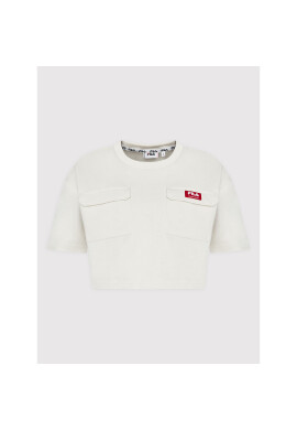 Fila Тишърт Tallinn FAW0006 Бял Oversize - Pepit.bg