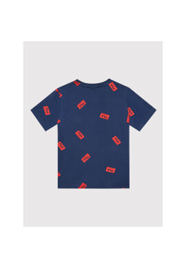 Fila Тишърт Tespe Aop FAT0053 Тъмносин Regular Fit - Pepit.bg
