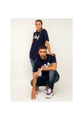 Fila Тишърт Unisex 681093 Тъмносин Regular Fit - Pepit.bg