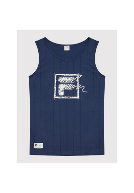 Fila топ Teterow FAT0054 Тъмносин Regular Fit - Pepit.bg
