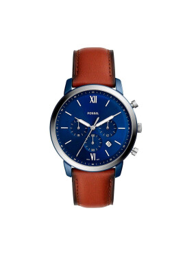 Fossil Часовник Neutra Chronograph FS5791 Кафяв - Pepit.bg