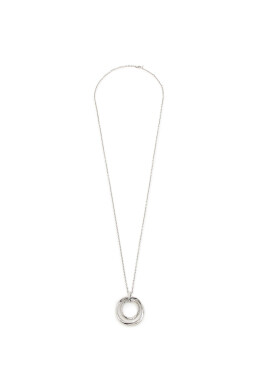 Fossil Колие Twist JF01146040 Сребрист - Pepit.bg