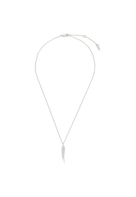 Fossil Колие Wings JFS00535040 Сребрист - Pepit.bg