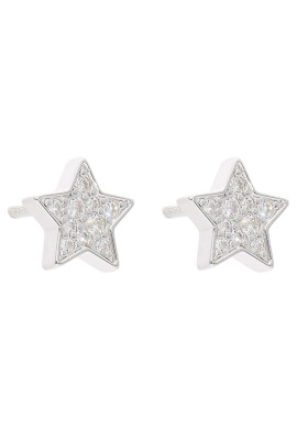 Fossil Обици Motif Items JFS00152040 Сребрист - Pepit.bg