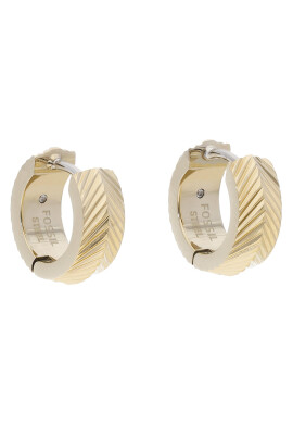 Fossil Обици JF04116710 Златист - Pepit.bg