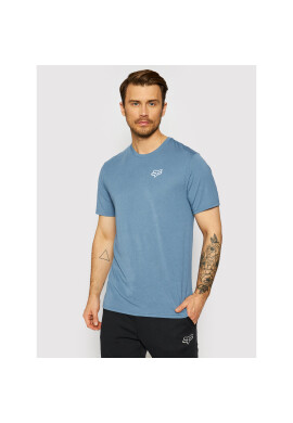 Fox Racing Тишърт Burnt 26970 Син Regular Fit - Pepit.bg