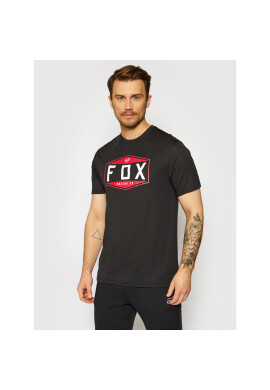 Fox Racing Тишърт Emblem 26972 Черен Regular Fit - Pepit.bg